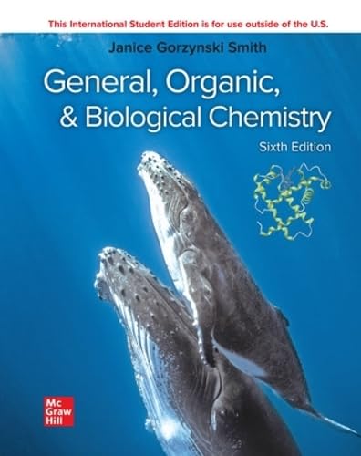 General Organic & Biological Chemistry Ise