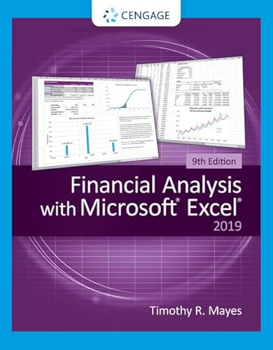 Financial Analysis With Microsoft Excel 2019