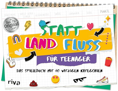 Statt Land Fluss Für Teenager: Das Spielebuch Mit 60 Spaßigen Kategorien Ab 14 Jahren. Die Lustige Variante Von 'Stadt, Land, Fluss. Der Klassiker Für