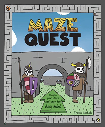 Maze Quest: (Adventure Books For Kids, Children?S Fantasy Books, Interactive Kids Books, Activity Book For Kids)