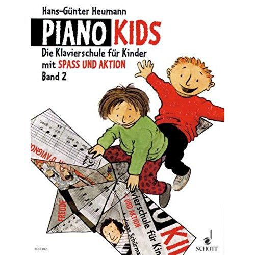 Piano Kids 2 Schule + Aktionsbuc Piano: Die Klavierschule Für Kinder Mit Spaß Und Aktion - Komplett-Angebot: Band 2 + Aktionsbuch 2