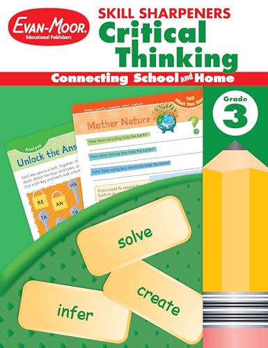 Skill Sharpeners Critical Thinking, Grade 3