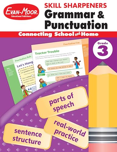 Skill Sharpeners Grammar And Punctuation, Grade 3