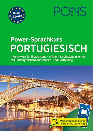 Pons Power-Sprachkurs Portugiesisch: Intensivkurs Für Erwachsene - Effizient Und Selbständig Lernen. Mit Umfangreichem Aussprache- Und Hörtraining Und