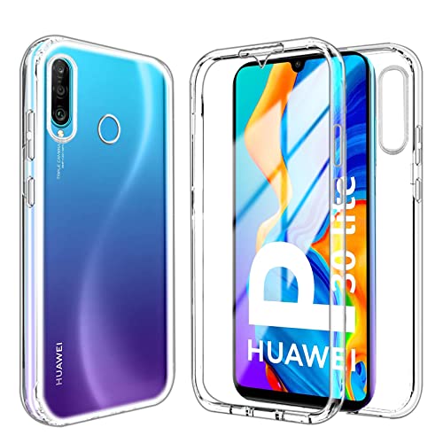 Cover Per Huawei P30 Lite Antiurto Custodia Per Huawei P30 Lite 360 Gradi, Con Protezione Dello Schermo Integrata Trasparente Full Body Protettivo Cas
