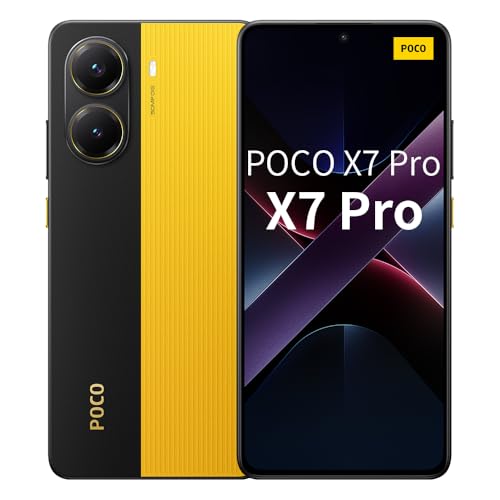 Xiaomi Poco X7 Pro Smartphone, 12+512Gb, 50Mp Camera Principale Con Ois, Batteria Da 6000Mah (Typ) Con Ricarica Hypercharge Da 90W, Ip68, Funzioni Ai(