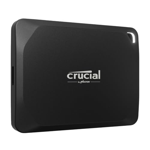 Crucial X10 Pro Da 1Tb Ssd Esterno Portatile, Fino A 2100Mb/S In Lettura E 2000Mb/S In Scrittura, Hard Disk Esterno Ssd, Usb-C 3.2, Pc E Mac, Resisten
