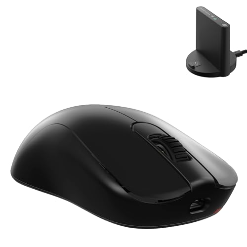 Benq Zowie S2-Dw 4K Per E-Sport | Scienza Sportiva | Ricevitore Migliorato A 4K | 65G | Simmetrico | Senza Driver | Sensore 3950 | Polling Rate 4K