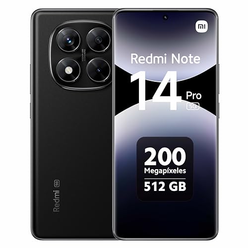 Xiaomi Redmi Note 14 Pro 12+512Gb 6.67" 5G Midnight Black Eu