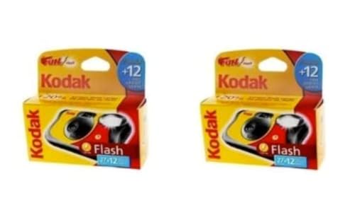 Kodak – Fotocamera Usa E Getta Con Flash, 39 Scatti, Confezione Da 2