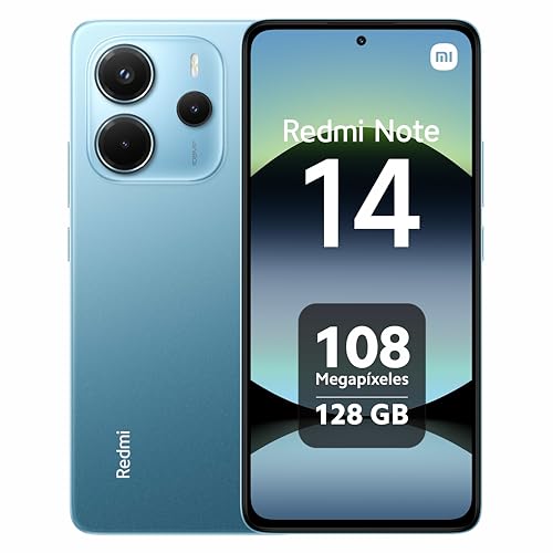 Xiaomi Redmi Note 14 Smartphone, 6Gb Ram 128Gb, Schermo 6.67" Amoled, 120Hz, Fotocamera 108Mp, Sensore Di Impronte Digitali, Nfc, 33W Turbo Ricarica,