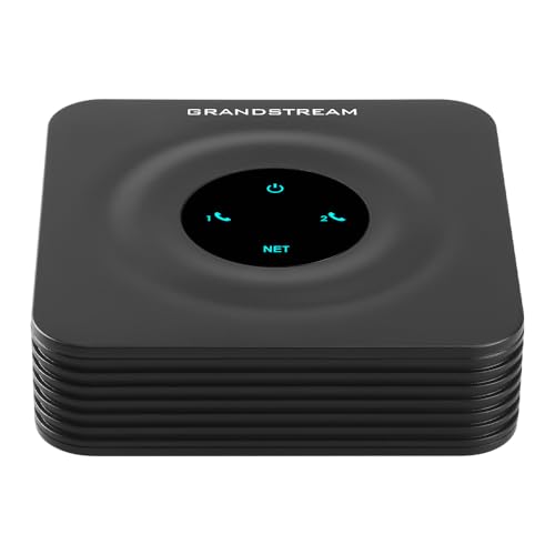 Grandstream Ht802 V2 - Adattatore Telefonico Analogico A 2 Porte Fxs (Ht802-V2)