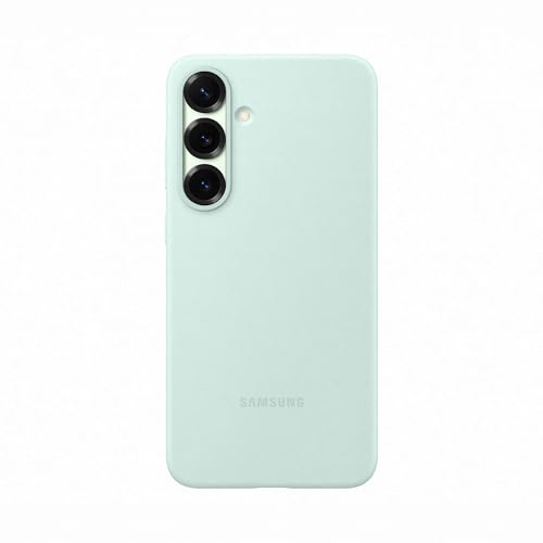 Samsung Silicone Case Cover Colorata In Silicone Per Galaxy S25+, Mint