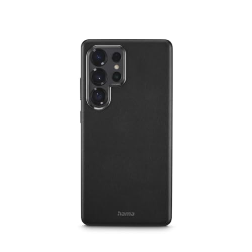 Hama Cover Per Samsung Galaxy S25 Ultra Eco Premium [Custodia In Pelle Sintetica] [Custodia In Materiali Riciclati] - Nero
