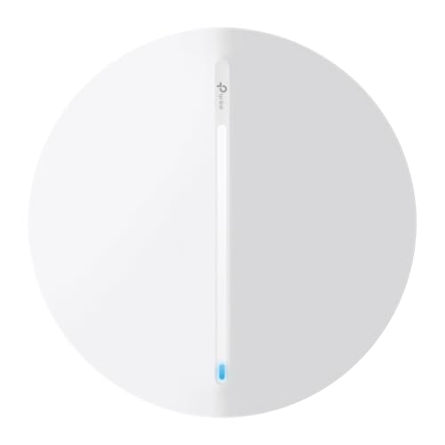 Tp-Link Access Point Wifi 6 Ax5400Mbps Dualband Da Soffitto, 2.5G Porta Gigabit Ethernet, Mesh & Seamless Roaming, Son, Ztp, Gestione Centralizzata, F