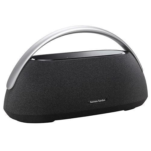 Harman Kardon Go + Play 3, Altoparlante Bluetooth Wireless Portatile, Con Suono Stereo, Design Elegante, Doppio Microfono Integrato, Porta Di Ricarica