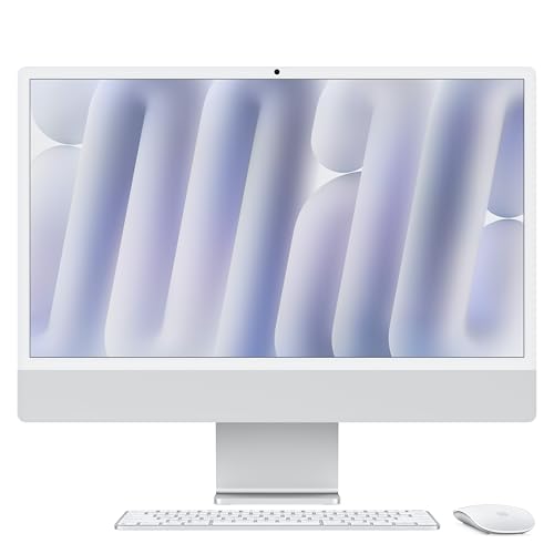 Apple Imac Computer Desktop All-In-One: Chip M4, Cpu 10-Core E Gpu 10-Core: Display Retina 24'', 16Gb Di Memoria Unificata, 512Gb Di Archiviazione Ssd