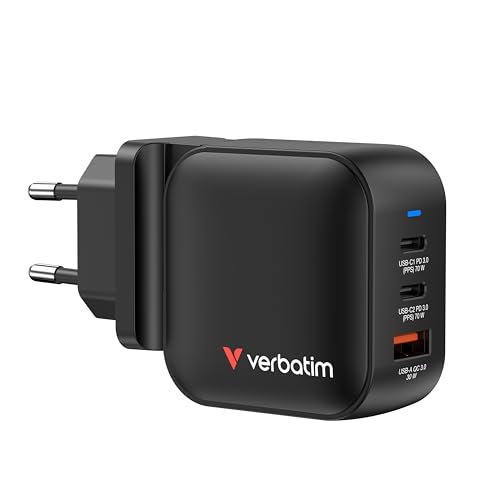 Mini Caricatore Gan 70 W 3 Porte Us Plug Con Adattatori Ue E Regno Unito