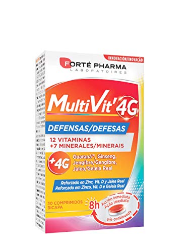 Multivit 4G Defensas 30 Comprimidos