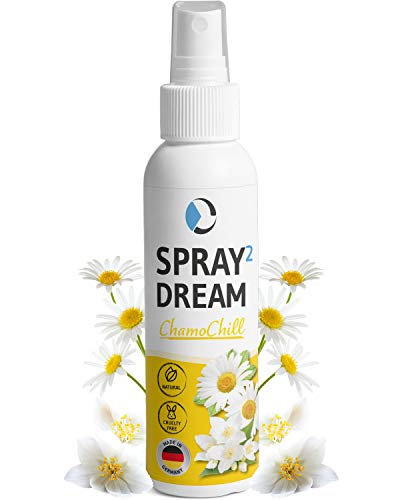 Spray2Dream Spray Per Cuscino Per Favorire Il Sonno | Aromaterapia I Pillow Spray Per Dormire - 100Ml (Chamochill)