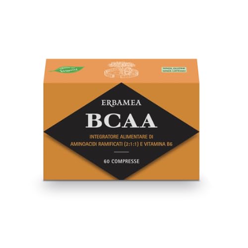 Erbamea - Bcaa Integratore Di Aminoacidi Ramificati 60 Compresse