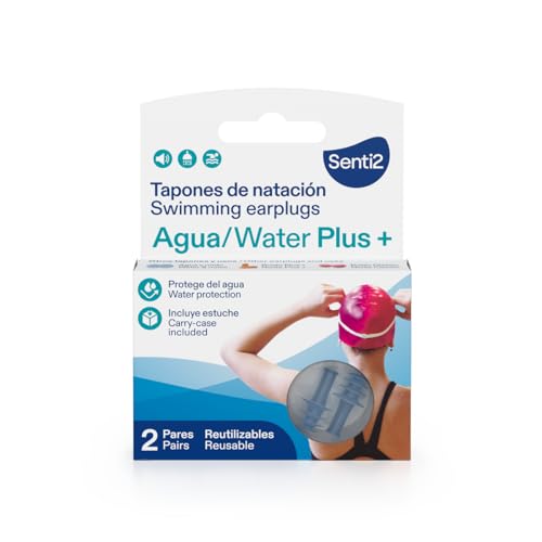 Senti2 4 Tappi Per Il Nuoto (2 Paia)