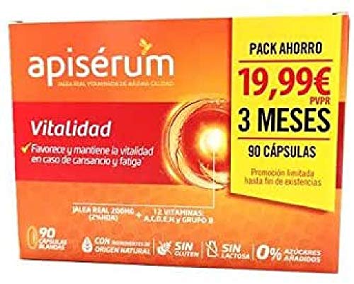Apisérum Vitalidad Cápsulas