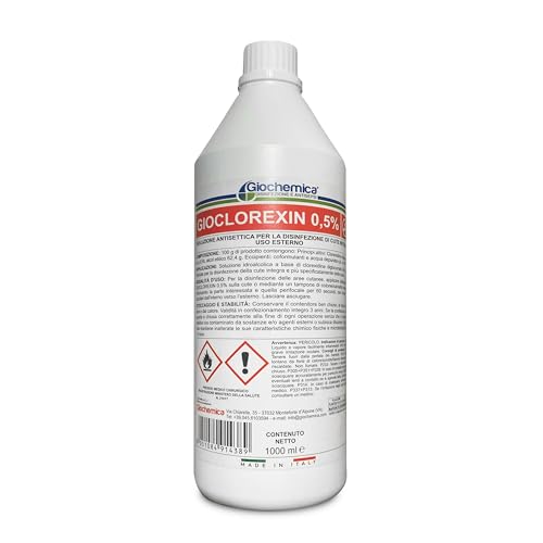 Disinfettante Antisettico A Base Di Clorexidina 0,5% Gioclorexin 1000 Ml