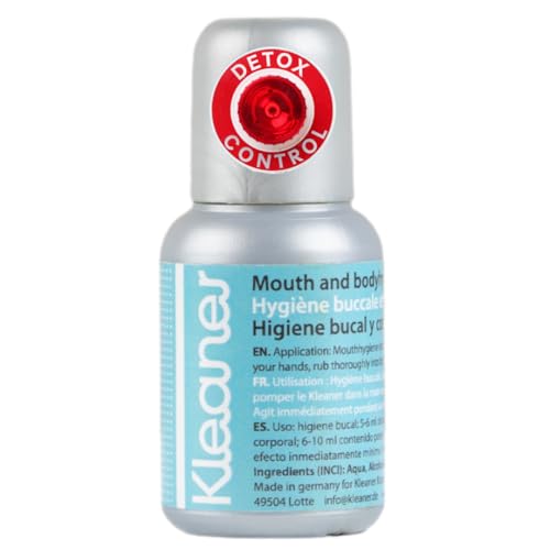 Kleaner 30Ml - Tintura Alle Erbe Disintossicante, Elimina Ogni Traccia Di Consumo, Igiene Orale E Corporea