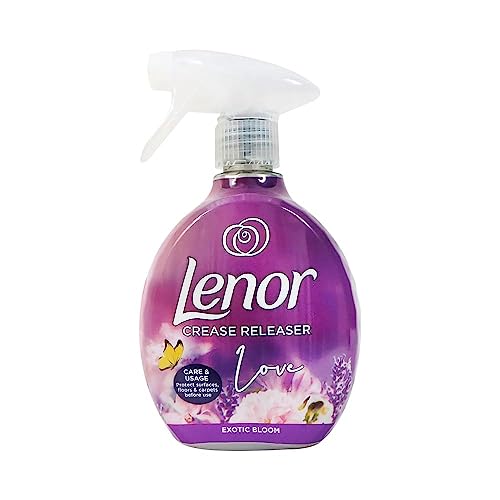 Lenor Spray Tessuti Antipiega Profumatore Per Vestiti Rimuove Le Grinze Senza Stirare Exotic Bloom 500 Ml