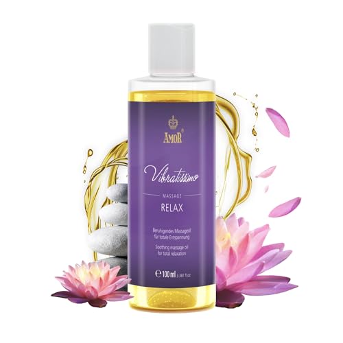 Vibratissimo “Relax”: Olio Da Massaggio Lenitivo Per Il Rilassamento, 100 Ml