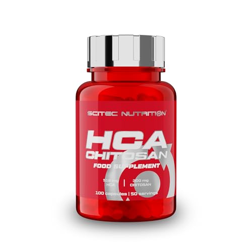 Scitec Nutrition Hca-Chitosan, Integratore Alimentare In Capsule Contenente Hca E Chitosano, 100 Capsule