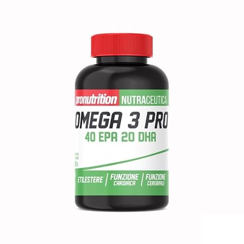 Pronutrition Omega 3 40/20 80 Perle - Integratore Alimentare A Base Di Olio Di Pesce Certificato Friend Of The Sea.