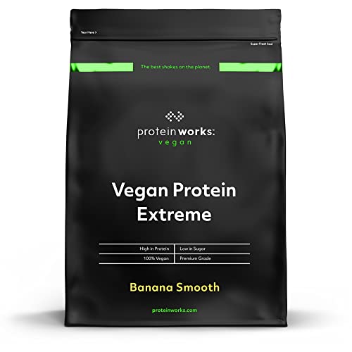 The Protein Works Proteina Vegana Extreme In Polvere, Banana Vellutata, 1 Kg