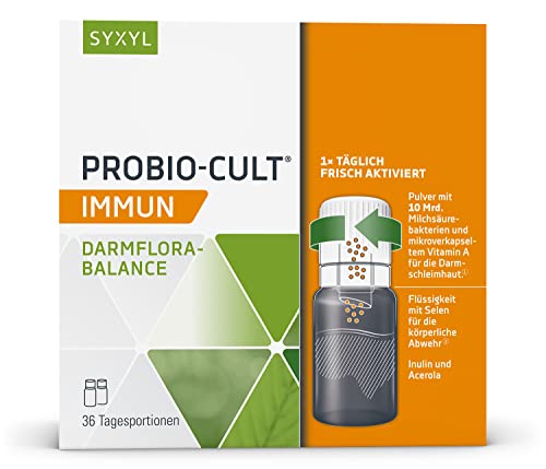 Syxyl - Borraccia Probio-Cult Immun, 36 Pezzi