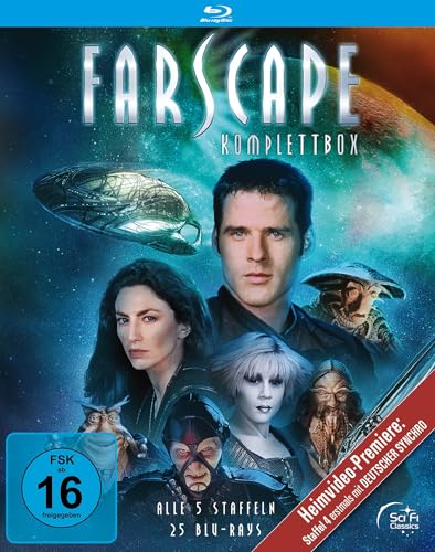 Farscape - Verschollen Im All: Komplettbox (Alle 5 Staffeln Mit Deutscher Synchro)