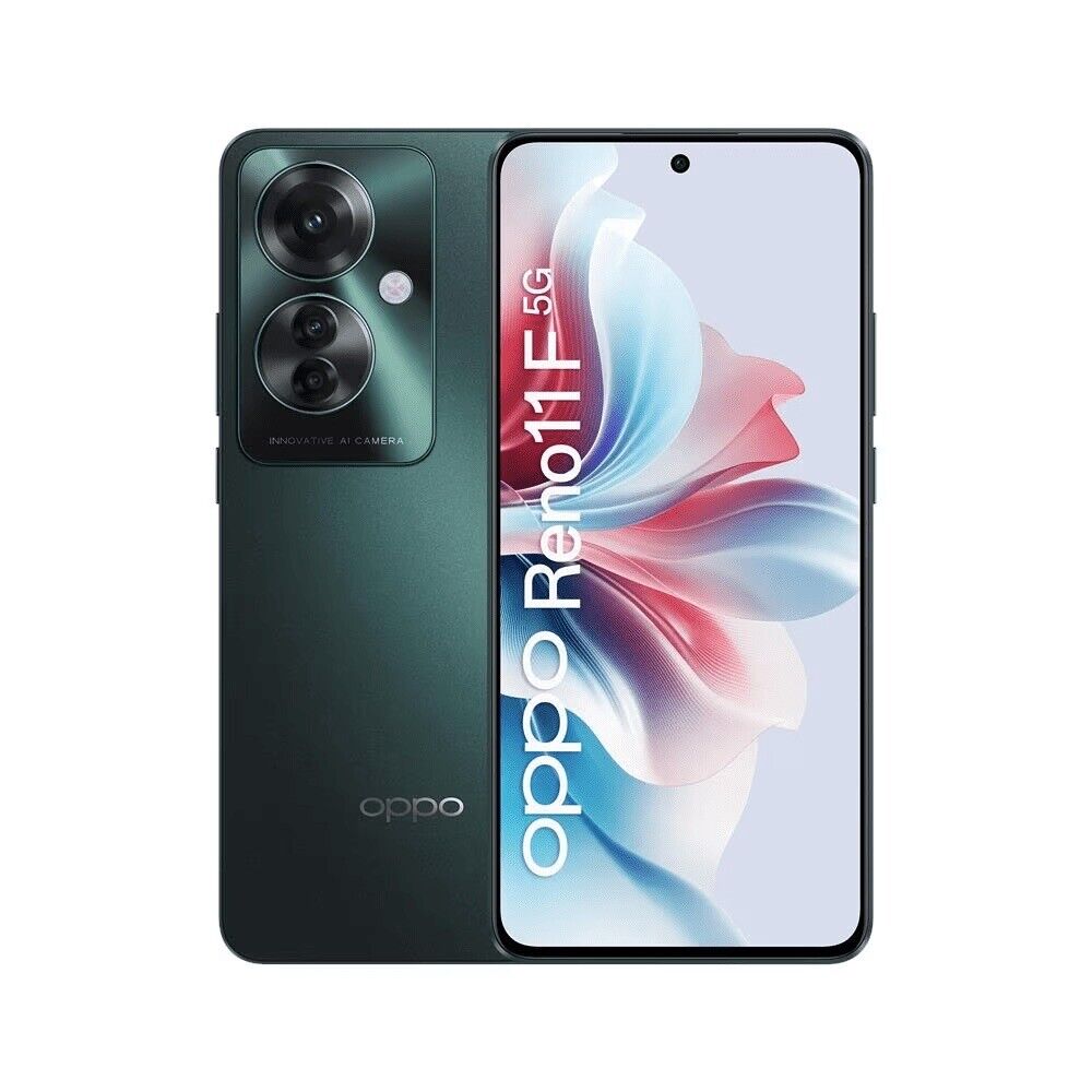 OPPO Reno11 F 5G 8/256gb VERDE Tripla fotocamera 64+8+2MP ANT.32MP Display 6.7'
