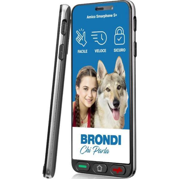 BRONDI AMICO SMARTPHONE S+ SENIOR SMARTPHONE NERO