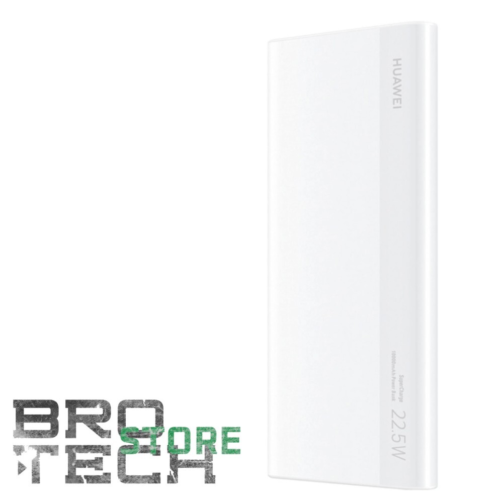 HUAWEI SUPERCHARGE POWER BANK 10000 MAH 22.5W WHITE BIANCA FAST CHARGE