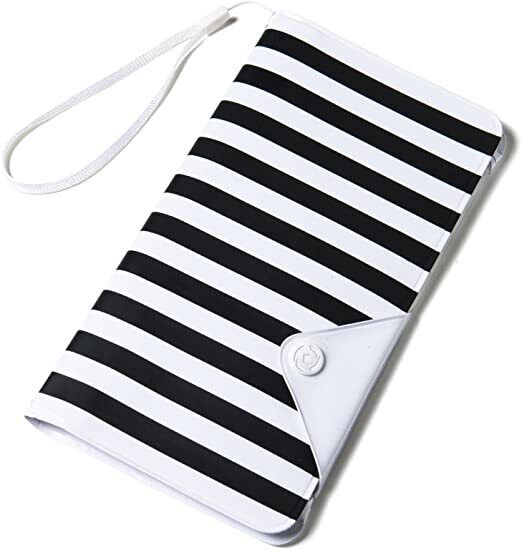 CELLY SPLASH WALLET CUSTODIA A LIBRO UNIVERSALE FINO A 5,7° COLORE BOANCO,NERO