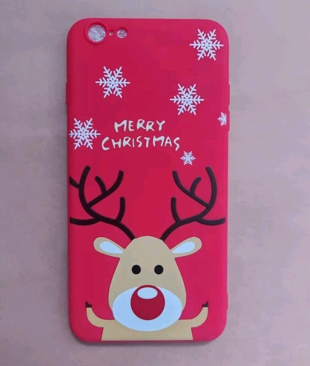 Cover Custodia Silicone Natalizia per Apple Iphone 6 6s Plus 0143