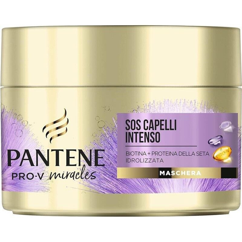 PANTENE PRO-V MASCHERA MIRACLES SOS CAPELLI INTENSO 160 ML BIOTINA + PROTEINA DE