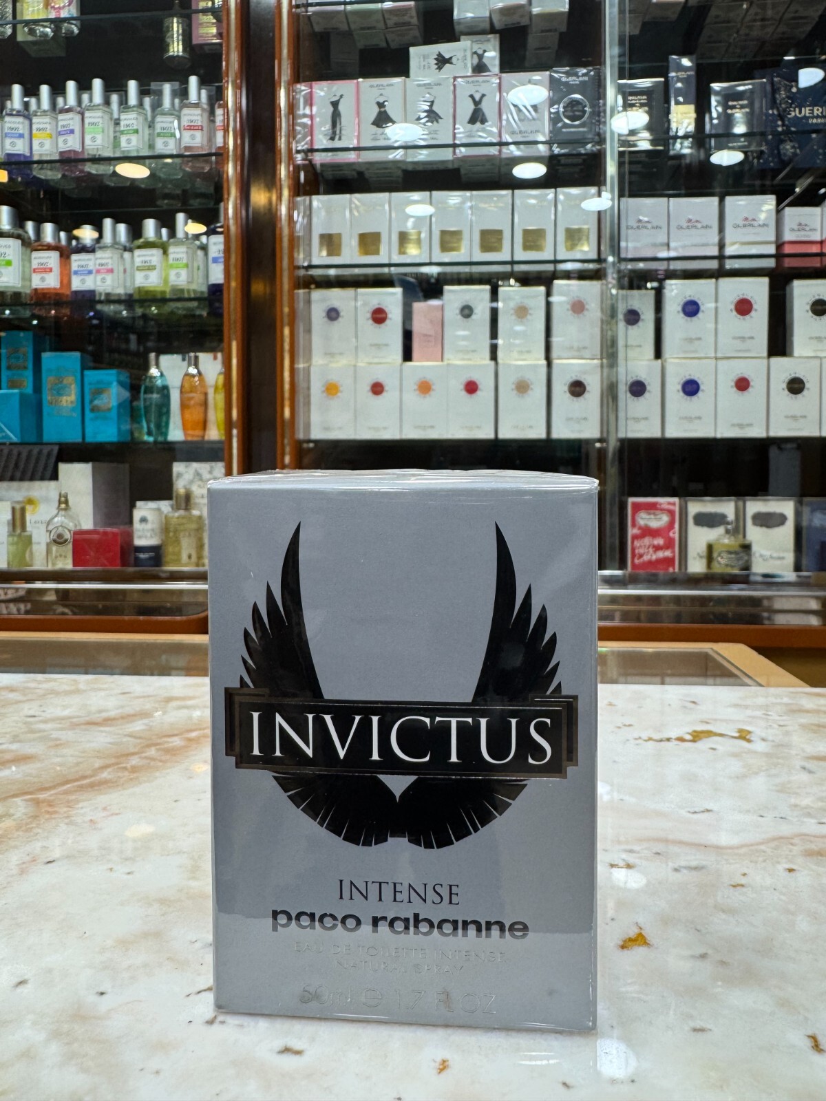 PACO RABANNE INVICTUS INTENSE 50 ML EDT EAU DE TOILETTE PROFUMO NUOVO IMBALLO