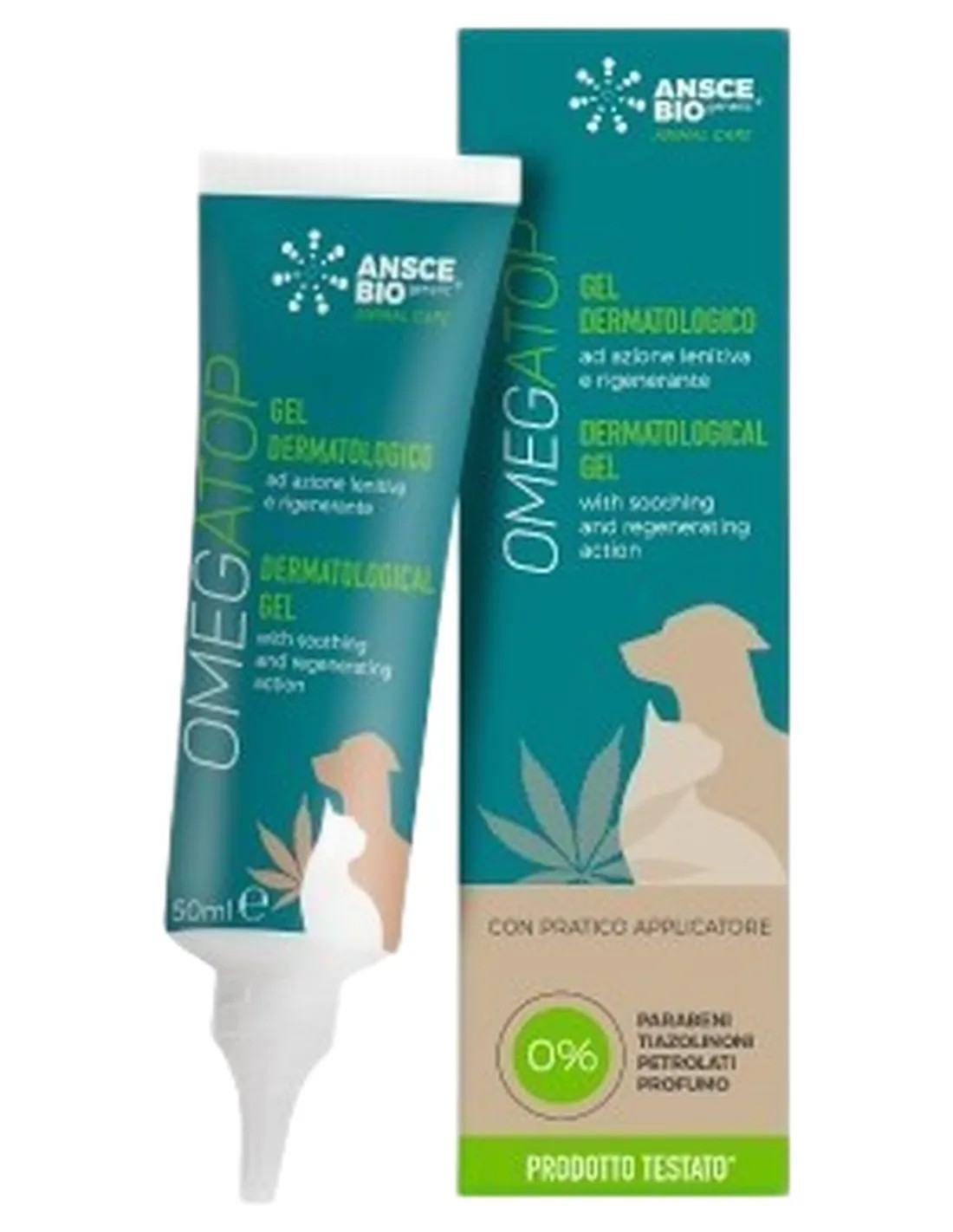 ANSCEBIOgeneric omegatop gel dermatologico 50 ml