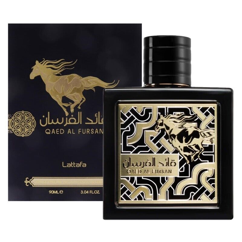 Lattafa Qaed al Fursan profumo arabo unisex eau de parfum aromatica 100ml