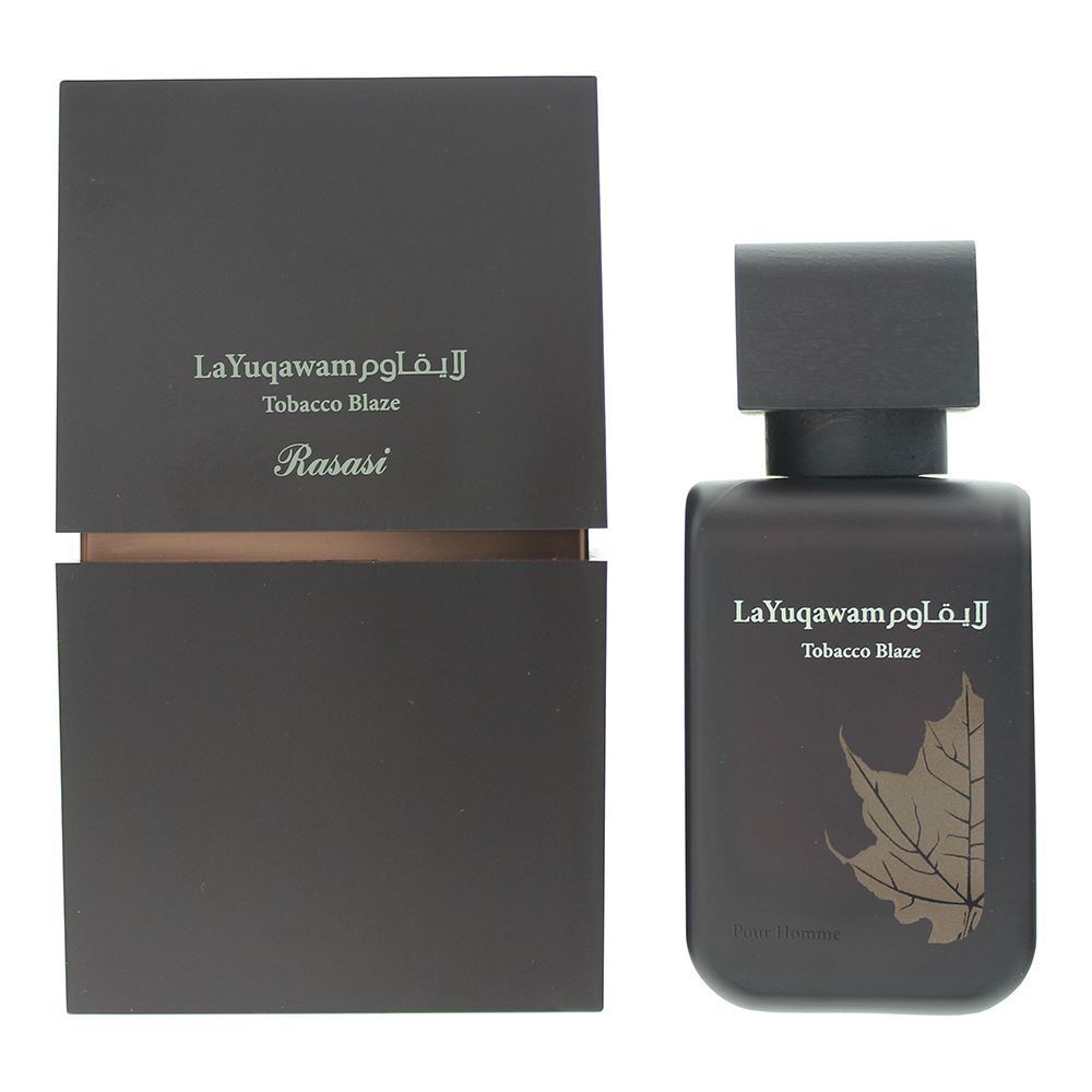 Rasasi La Yuqawam Tobacco Blaze EDP 50ml Spray For Men Brand NEW Him Brand NEW