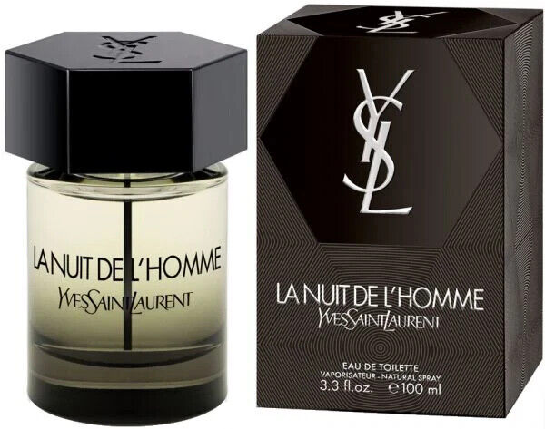 Yves Saint Laurent La Nuit De L'Homme per Uomo 100ml Eau de Toilette...