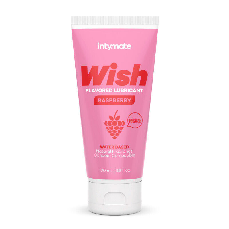 Lubrificante intimo anale gel sessuale vaginale aroma Raspberry  a base acqua