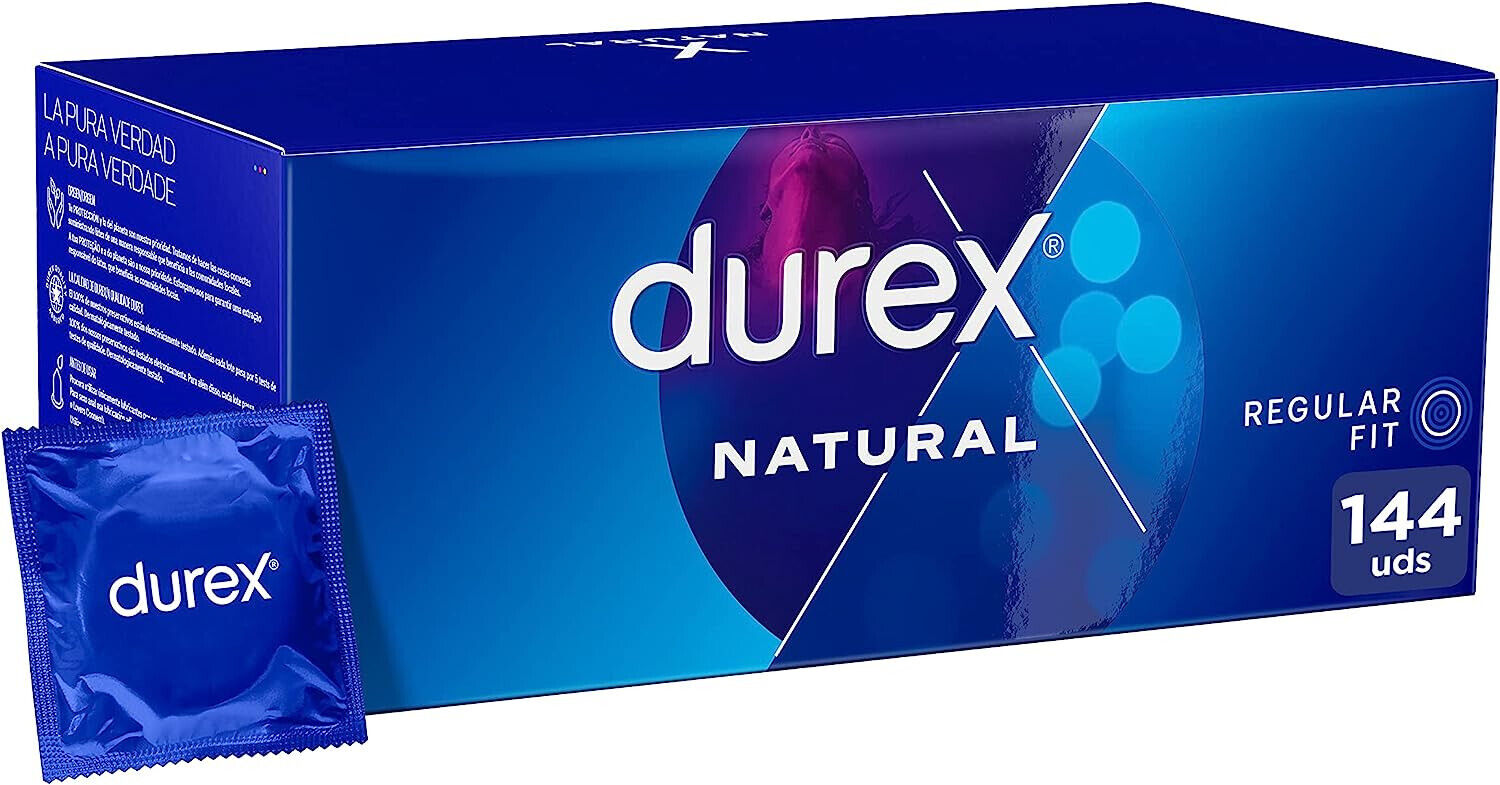 Profilattici Durex Classici Preservativi ANATOMIC  anatomici Easy-On Box da 144