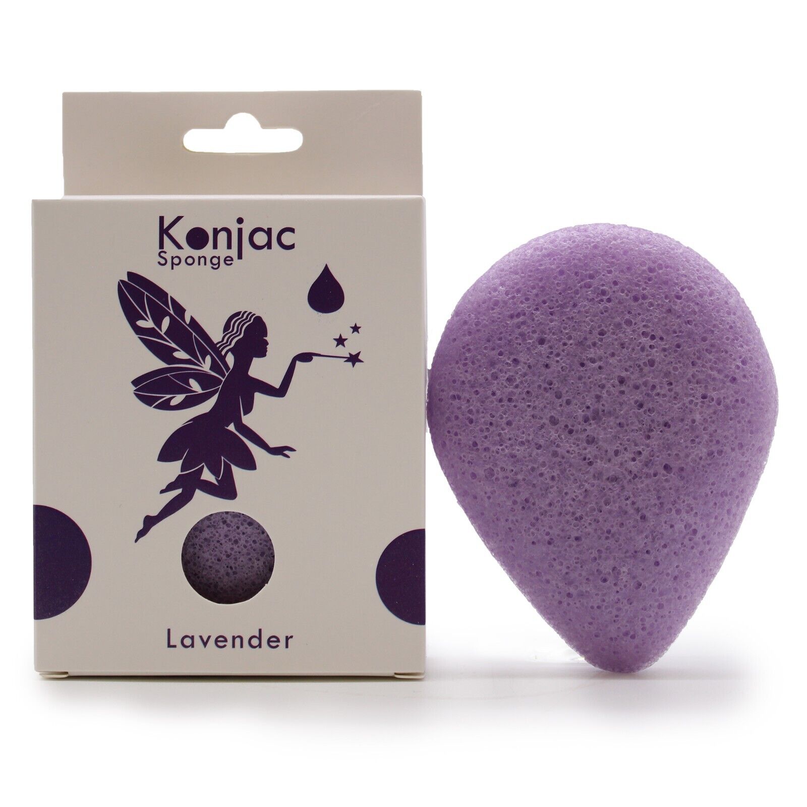 Ancient Wisdom SPUGNA VISO KONJAC LAVANDA - CALMANTE